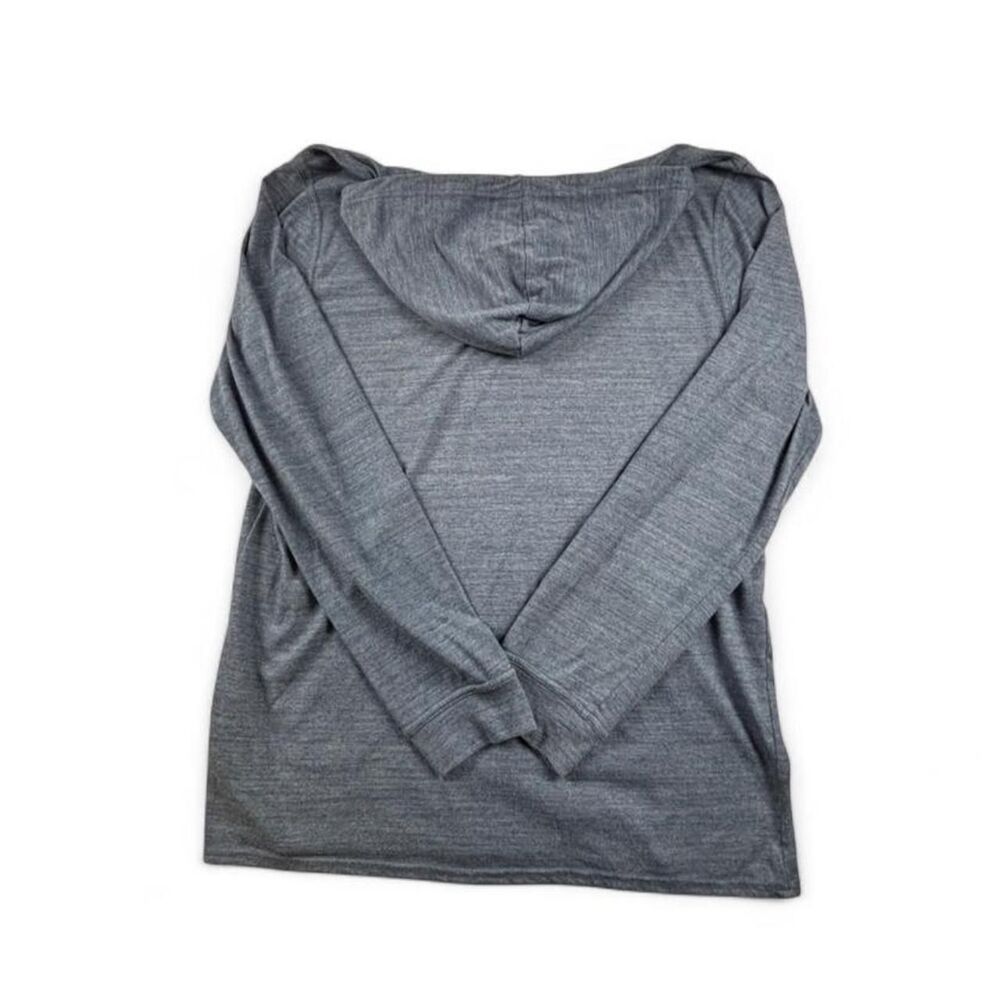 The North Face Heather Blue Hoodie Men's Large Lightweight Outdoor Pullover - Picture 6 of 6